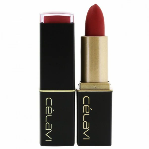 Celavi Matte Lipstick Cherry – Bold Cherry Matte